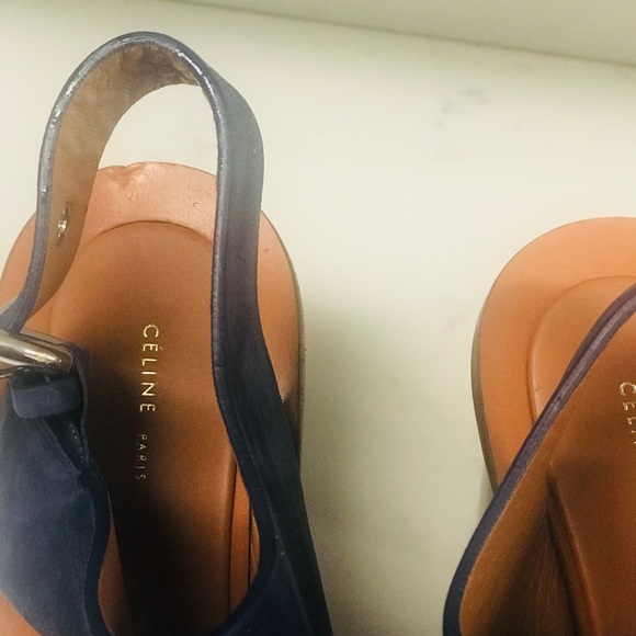 Celine Suede/ Nubuck Sandals - Picture 7 of 11